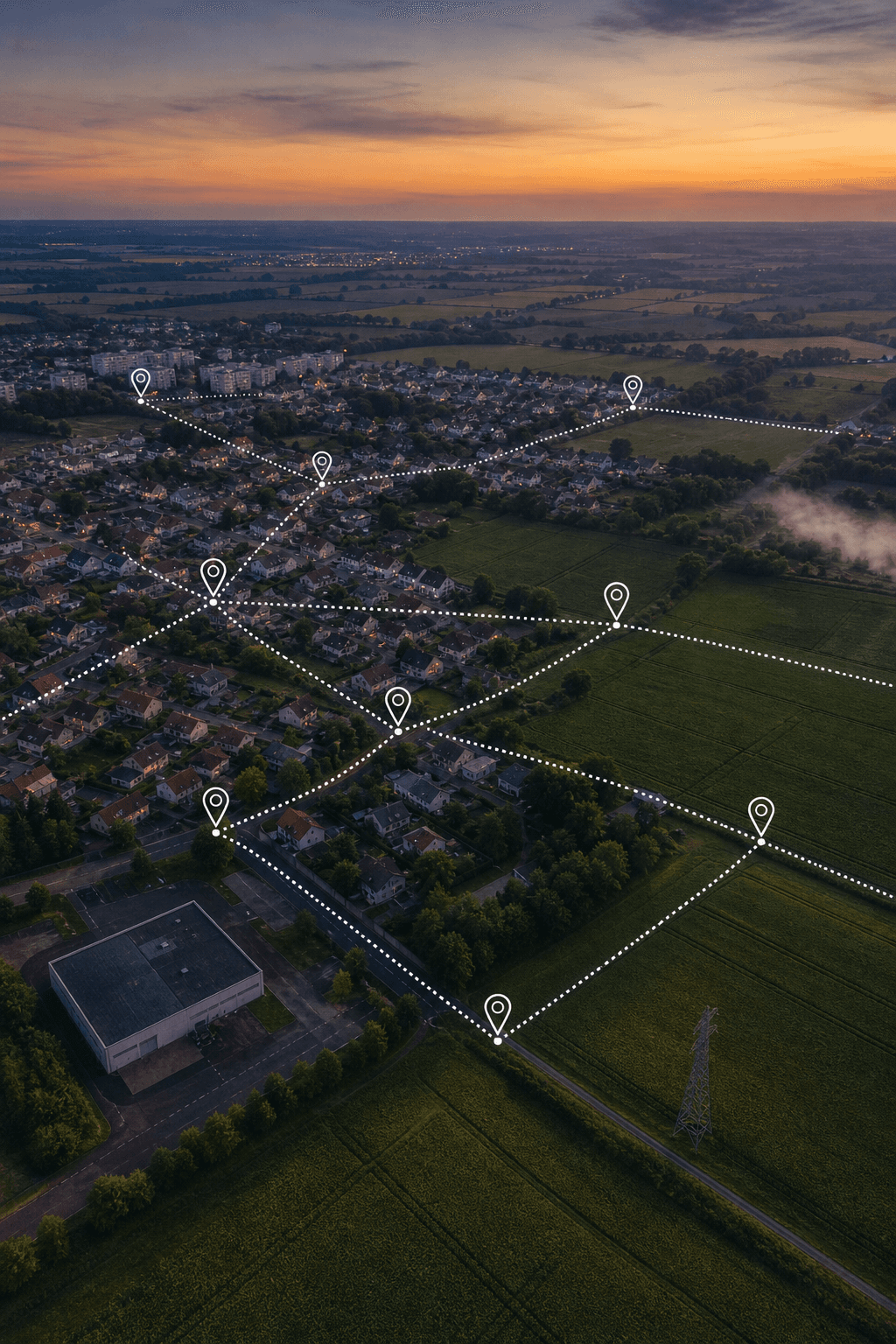 Réseau RIP cartographié comme un système unique