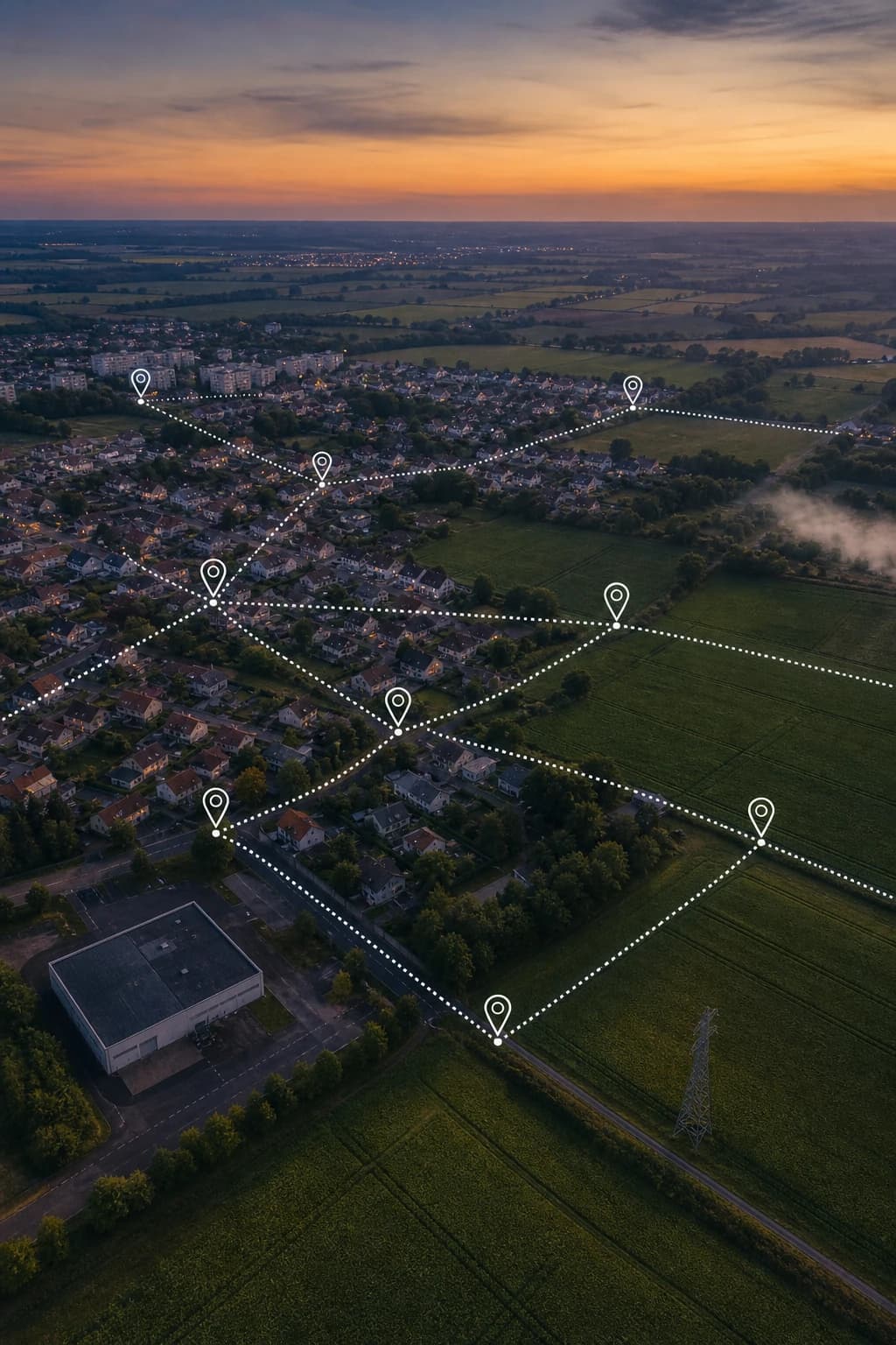 Réseau RIP cartographié comme un système unique